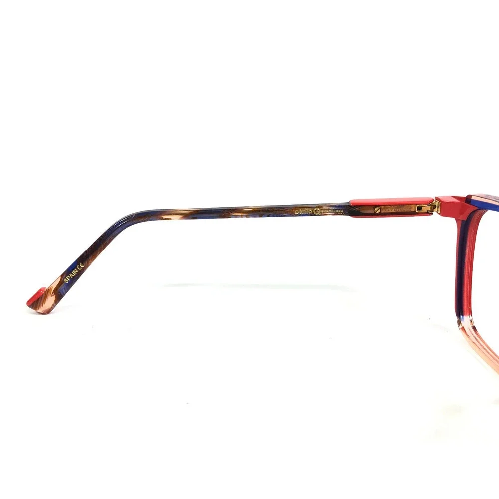 Etnia Barcelona Eyeglasses Frame SUSSEX PKBL Pink Blue Square Full Rim 53-15-138